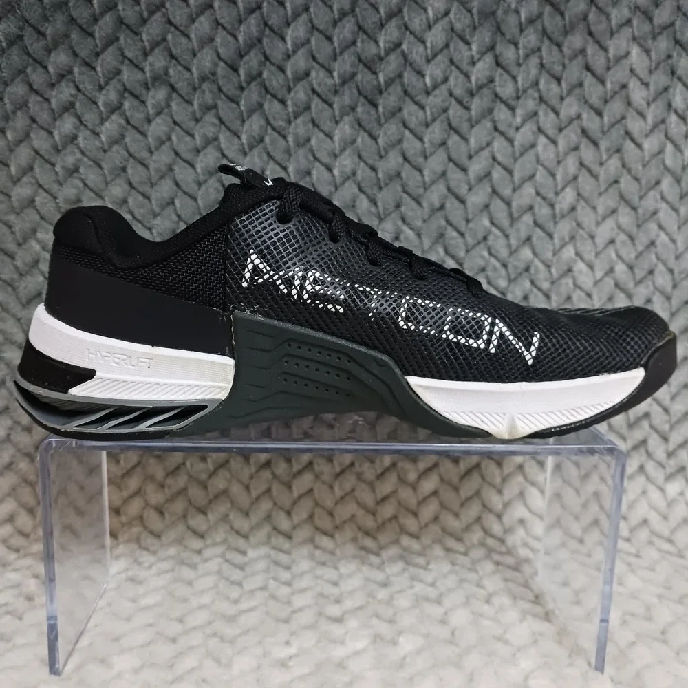 Nike Metcon 8 Black Dark Smoke Grey Women's Workout Cross Training Shoes Size 7